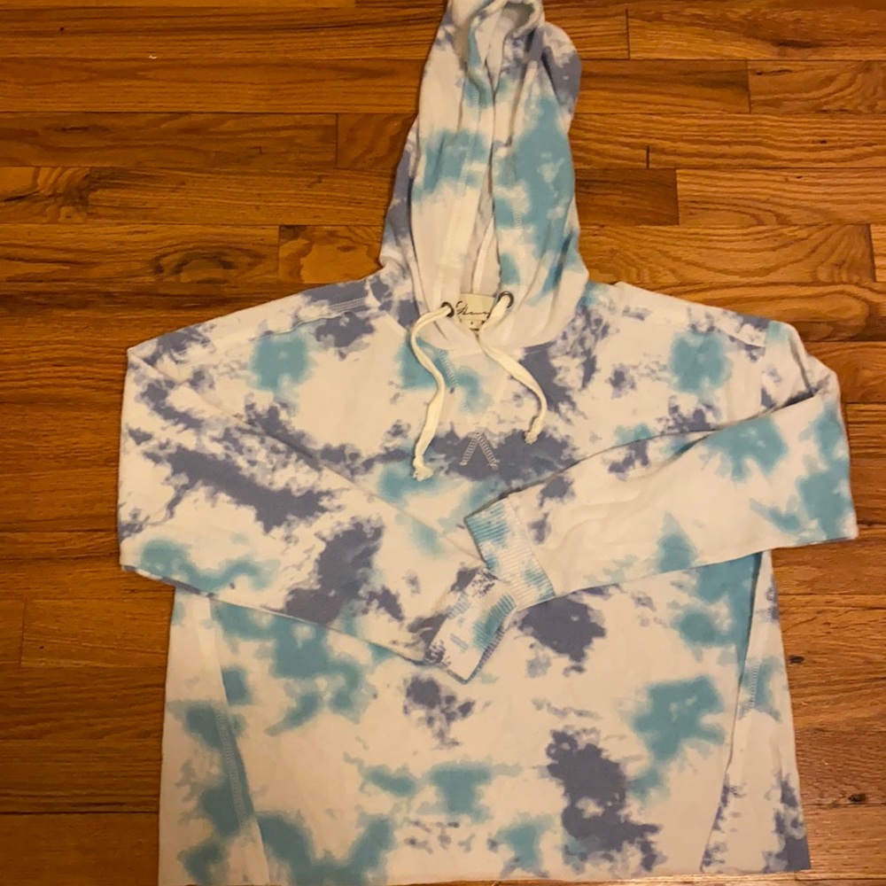 Vintage Havana Blue Tie Dye Long Sleeve